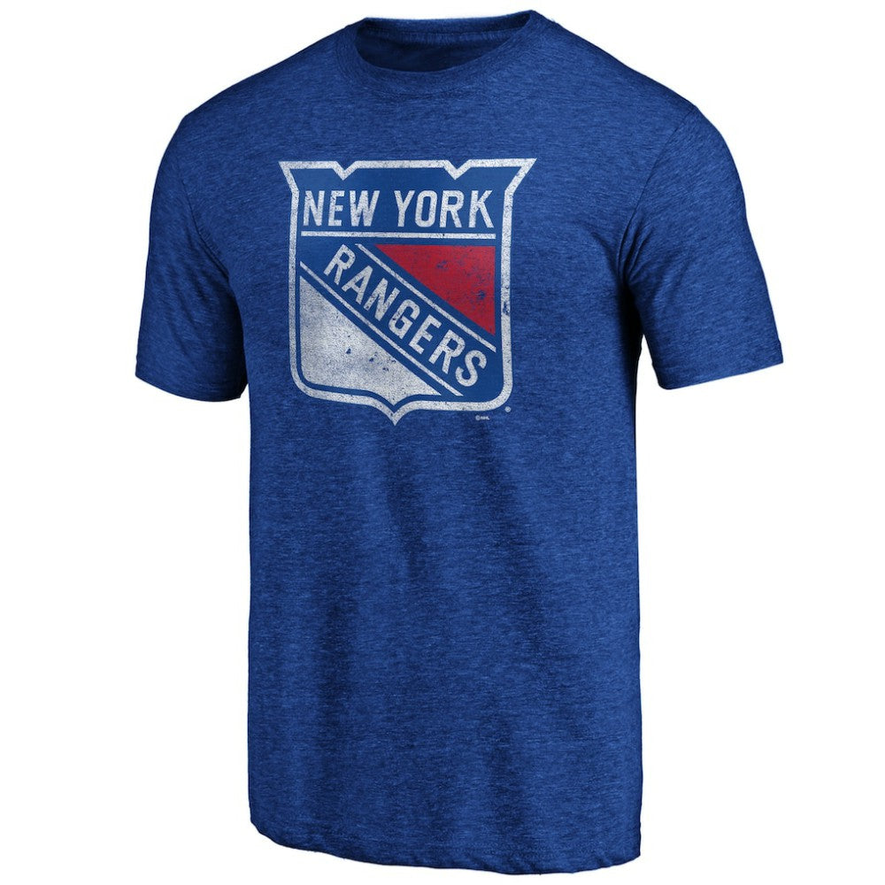 NHL New York Rangers Greatest Dad Tri-Blend T-Shirt - Blue