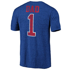 NHL New York Rangers Greatest Dad Tri-Blend T-Shirt - Blue