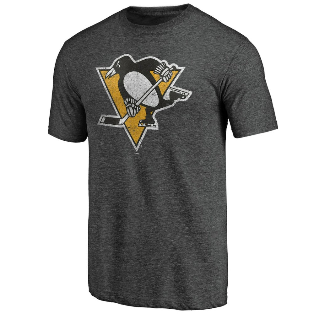 NHL Pittsburgh Penguins Greatest Dad Tri-Blend T-Shirt - Charcoal