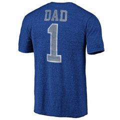 NHL Tampa Bay Lightning Greatest Dad Tri-Blend T-Shirt - Blue