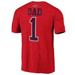 NHL Washington Capitals Greatest Dad Tri-Blend T-Shirt - Red