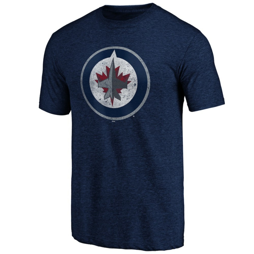 NHL Winnipeg Jets Greatest Dad Tri-Blend T-Shirt - Navy