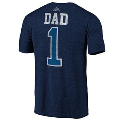 NHL Winnipeg Jets Greatest Dad Tri-Blend T-Shirt - Navy