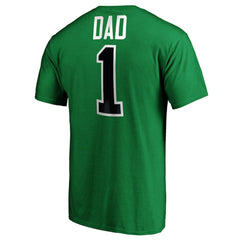 NHL Dallas Stars #1 Dad T-Shirt - Kelly Green