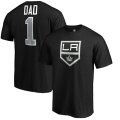 NHL Los Angeles Kings #1 Dad T-Shirt - Black