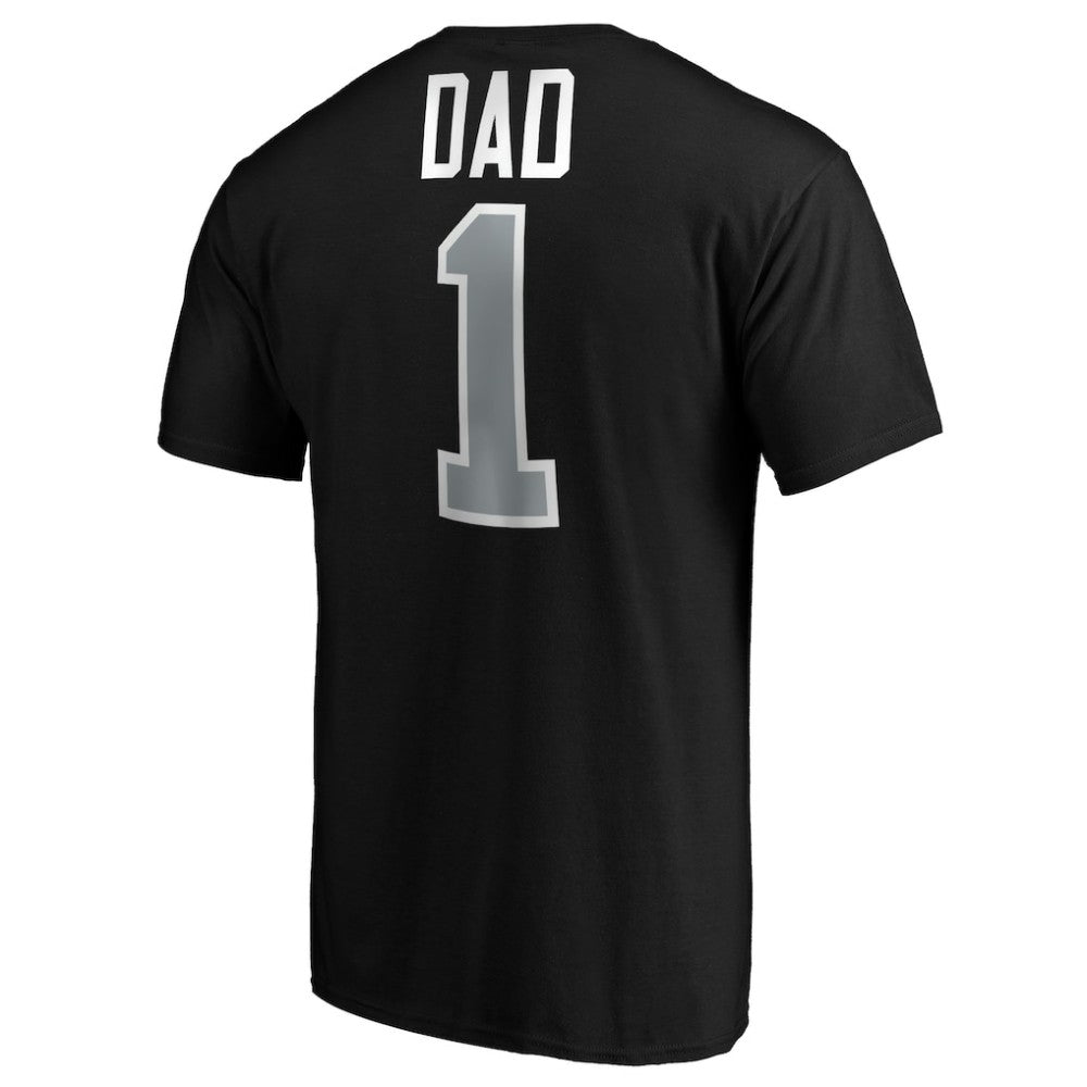NHL Los Angeles Kings #1 Dad T-Shirt - Black