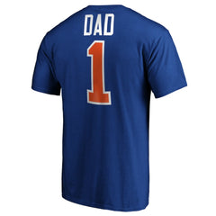 NHL New York Islanders #1 Dad T-Shirt - Royal