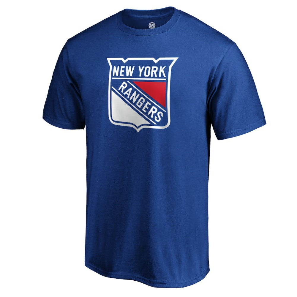NHL New York Rangers #1 Dad Logo T-Shirt - Blue