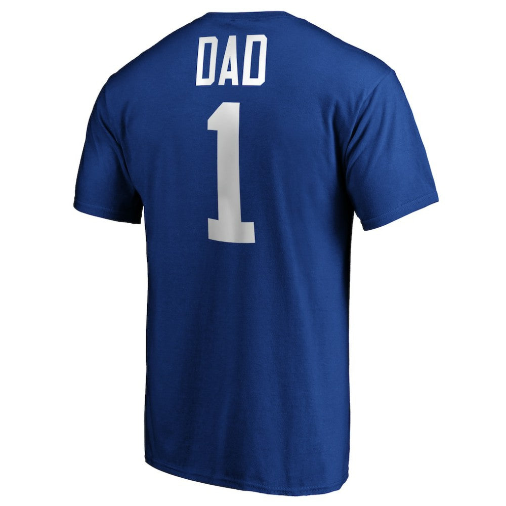 NHL St. Louis Blues #1 Dad T-Shirt - Blue