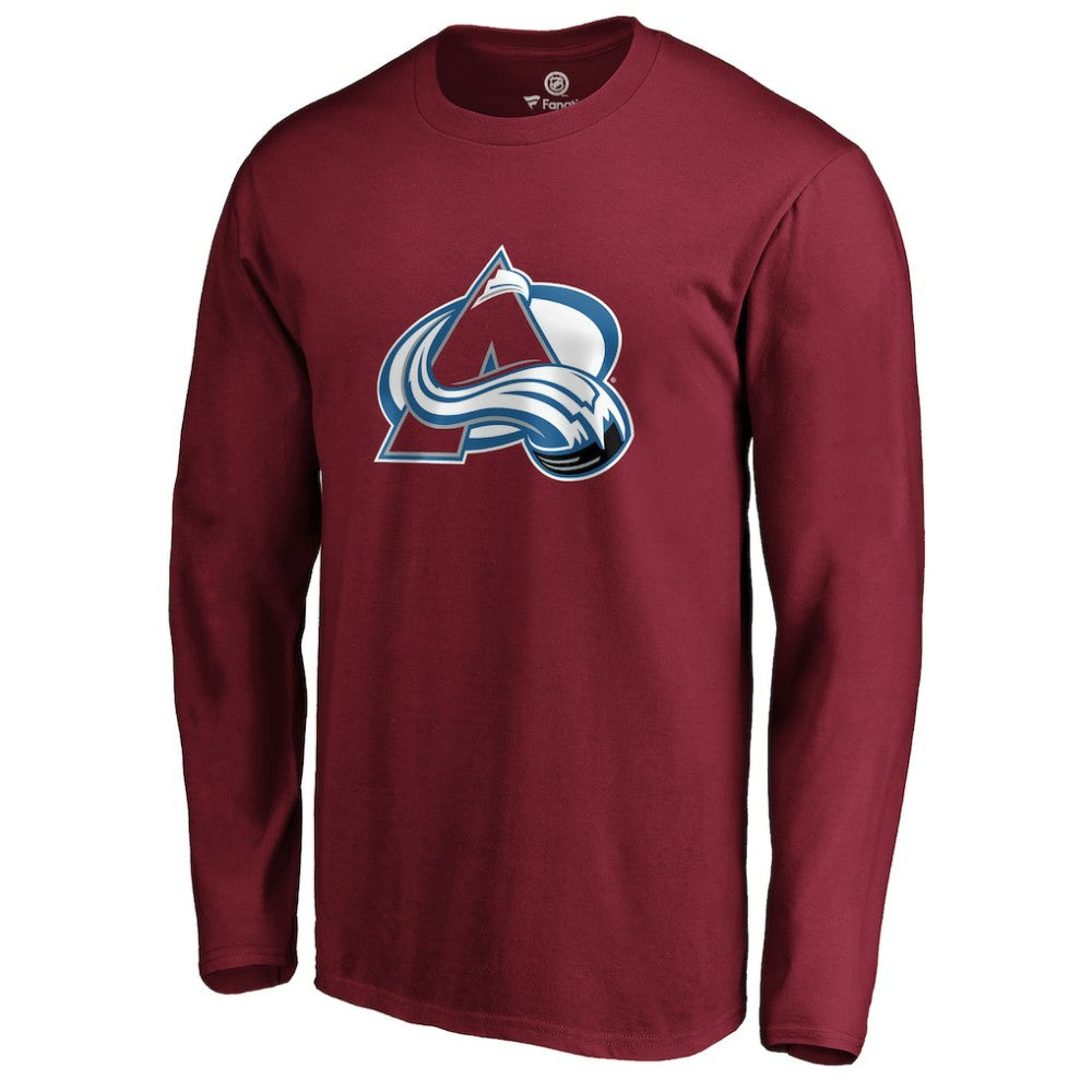 NHL Colorado Avalanche #1 Dad Long Sleeve T-Shirt - Burgundy