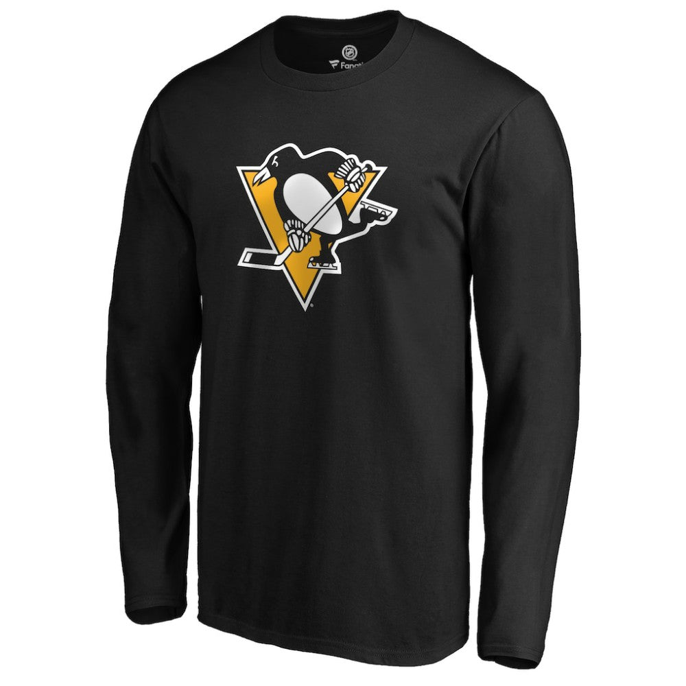 NHL Pittsburgh Penguins #1 Dad Long Sleeve T-Shirt - Black
