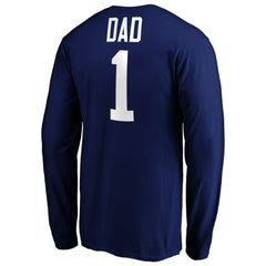 NHL Tampa Bay Lightning #1 Dad Long Sleeve T-Shirt - Blue