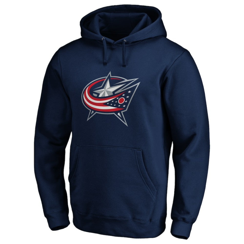 NHL Columbus Blue Jackets #1 Dad Pullover Hoodie - Navy