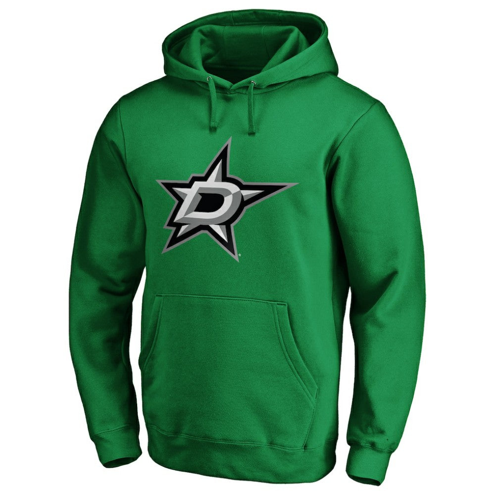 NHL Dallas Stars #1 Dad Pullover Hoodie - Kelly Green
