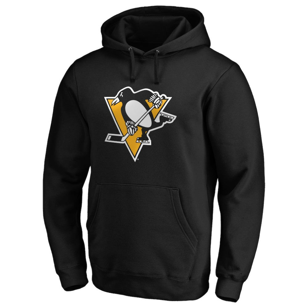 NHL Pittsburgh Penguins #1 Dad Pullover Hoodie - Black