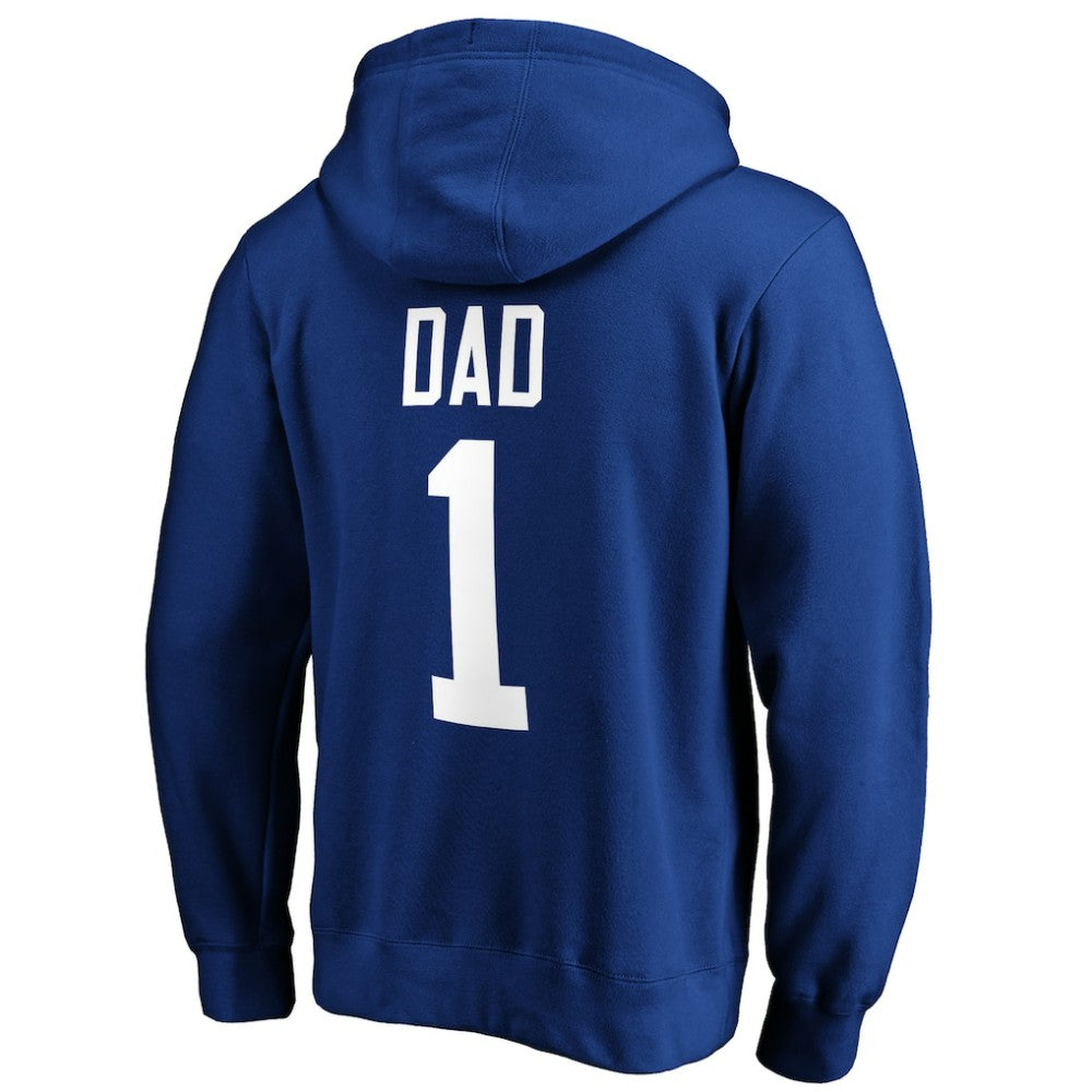 NHL St. Louis Blues #1 Dad Pullover Hoodie - Blue