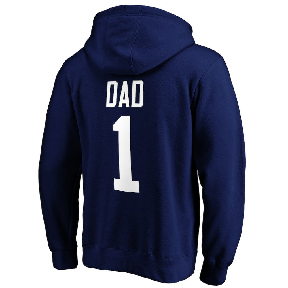NHL Tampa Bay Lightning #1 Dad Pullover Hoodie - Blue