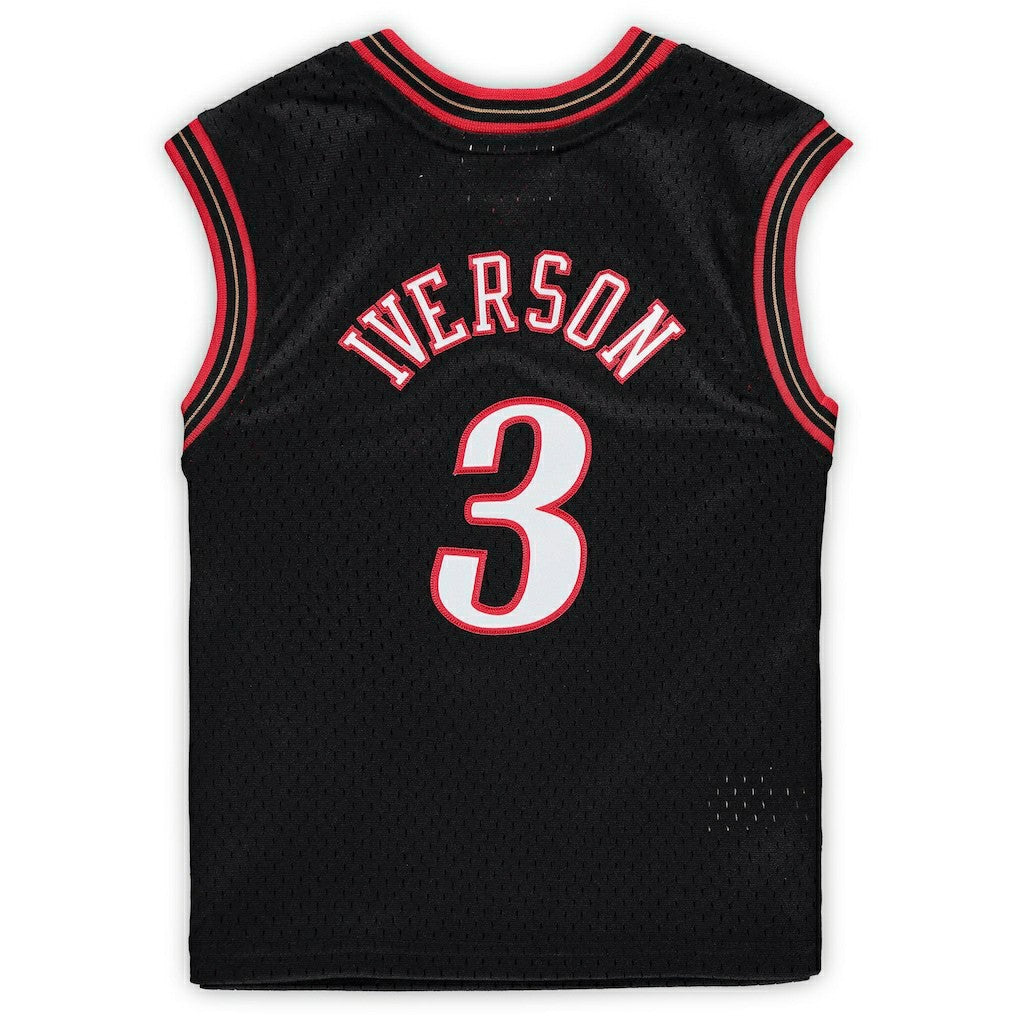 Allen Iverson Philadelphia 76ers Preschool 2000-2001 Hardwood Classics Throwback Team Jersey Black