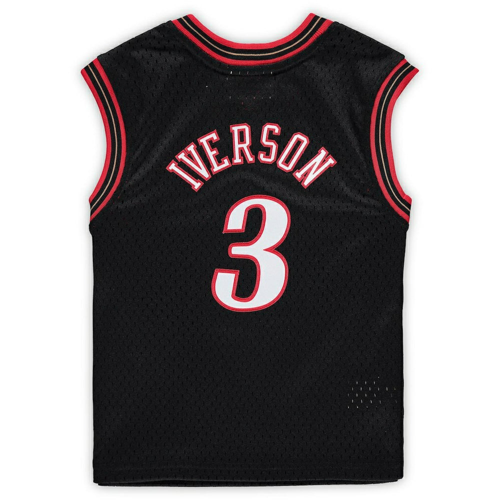 Allen Iverson Philadelphia 76ers Preschool 2000-2001 Hardwood Classics Throwback Team Jersey Black