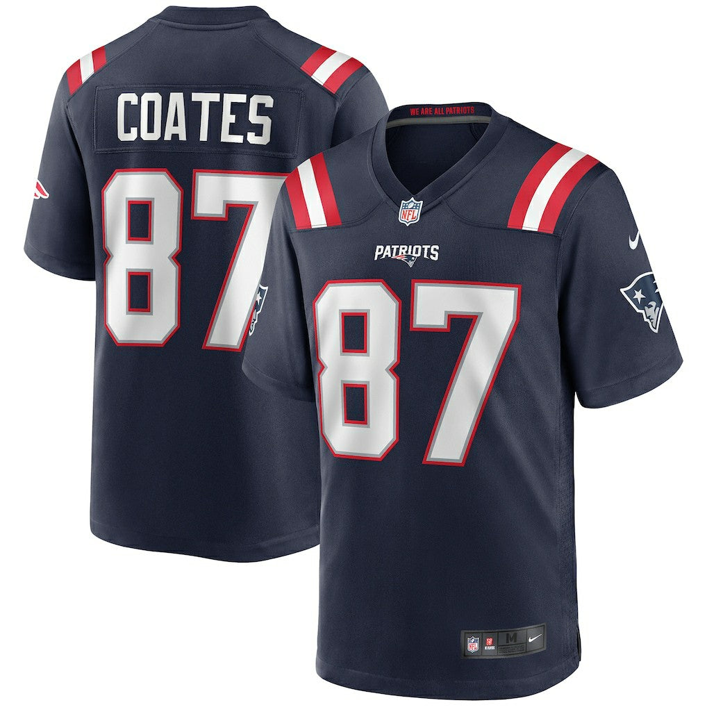 NFL Ben Coates New England Patriots Game Retired Player Jersey - Navy