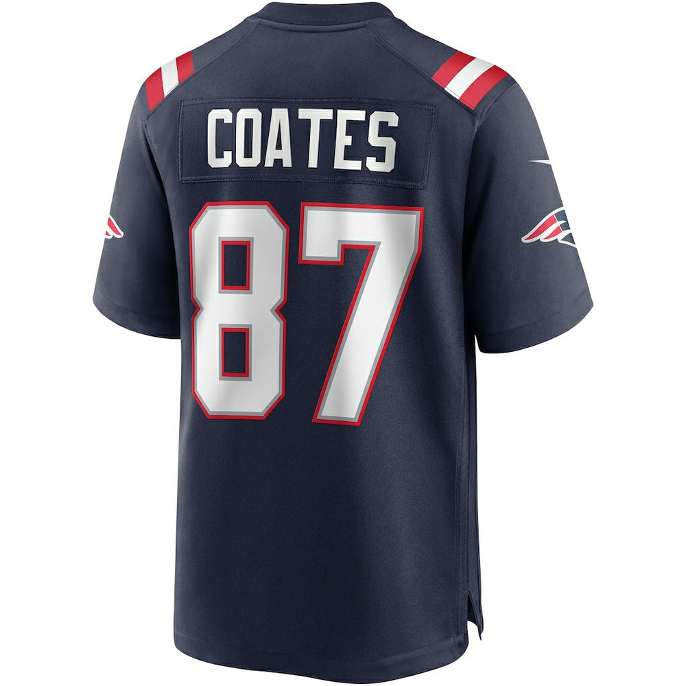 NFL Ben Coates New England Patriots Game Retired Player Jersey - Navy