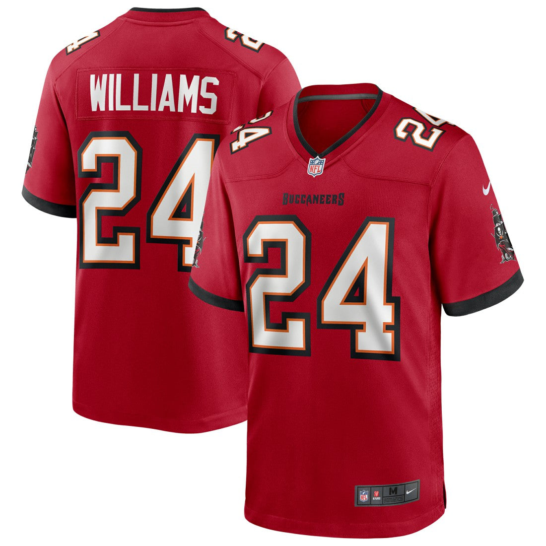 Cadillac Williams Tampa Bay Buccaneers Game Retired Player Jersey Red
