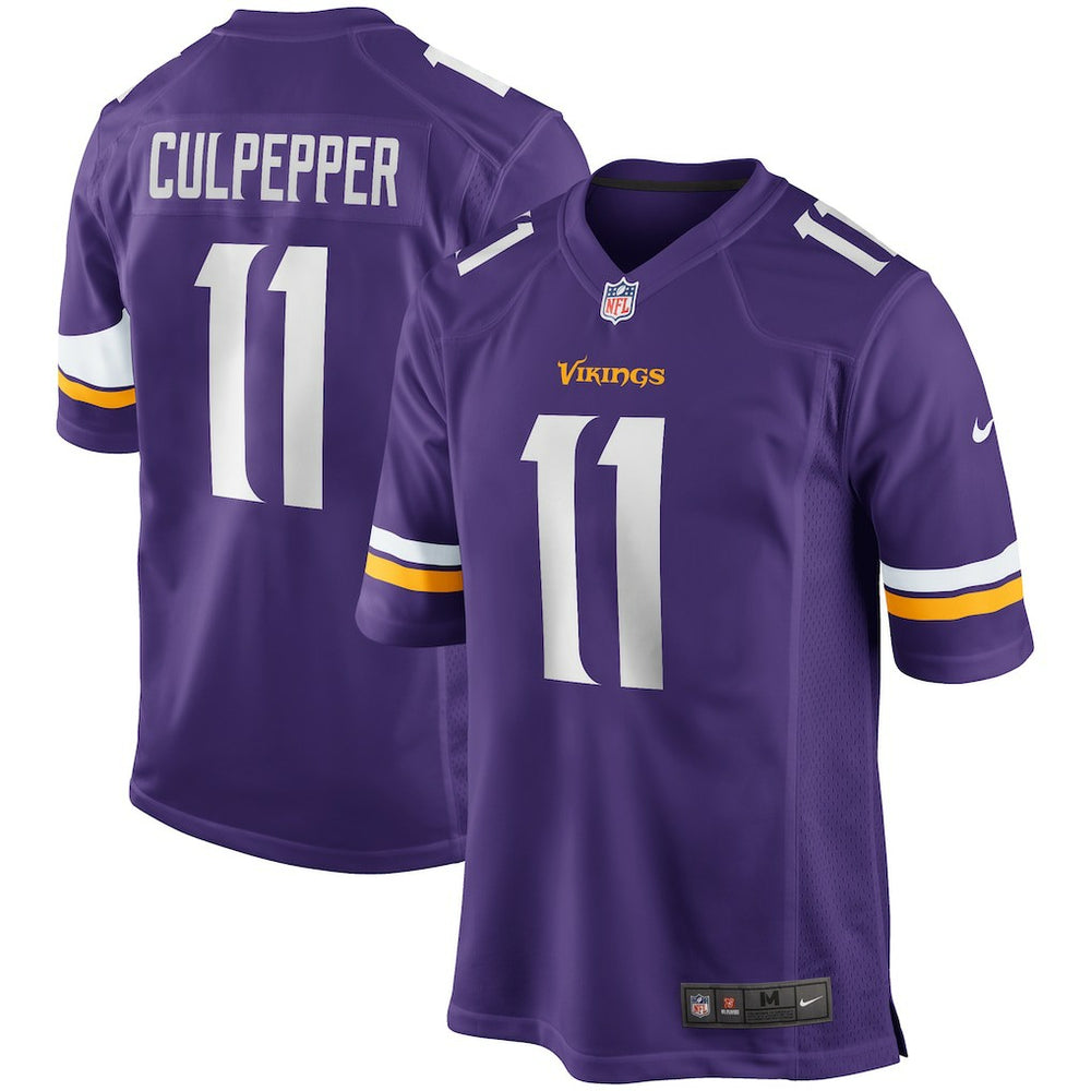 NFL Daunte Culpepper Minnesota Vikings Game Retired Player Jersey - Purple