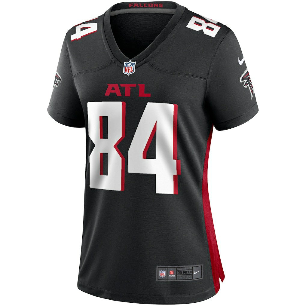 Alfred Jenkins Atlanta Falcons Women's Game Retired Player Jersey Black