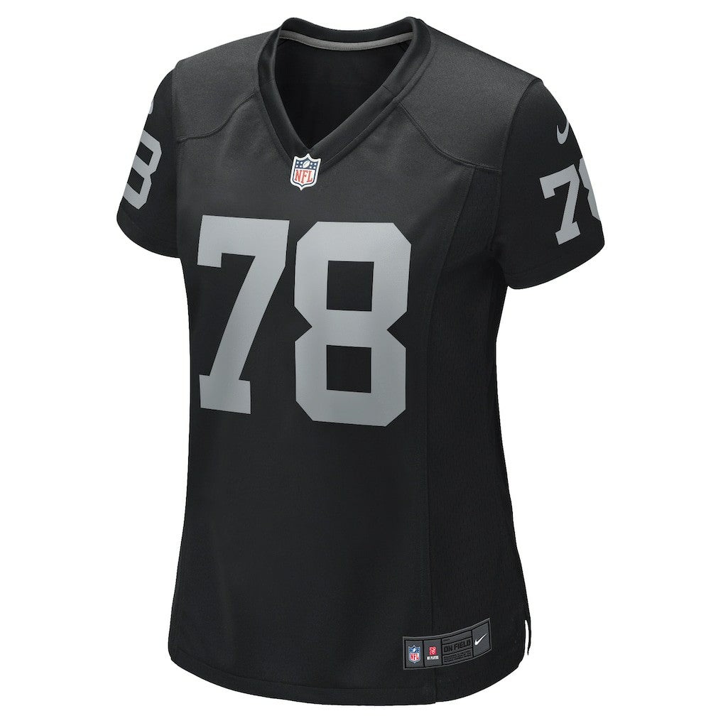 Art Shell Las Vegas Raiders Women's Game Retired Player Jersey Black