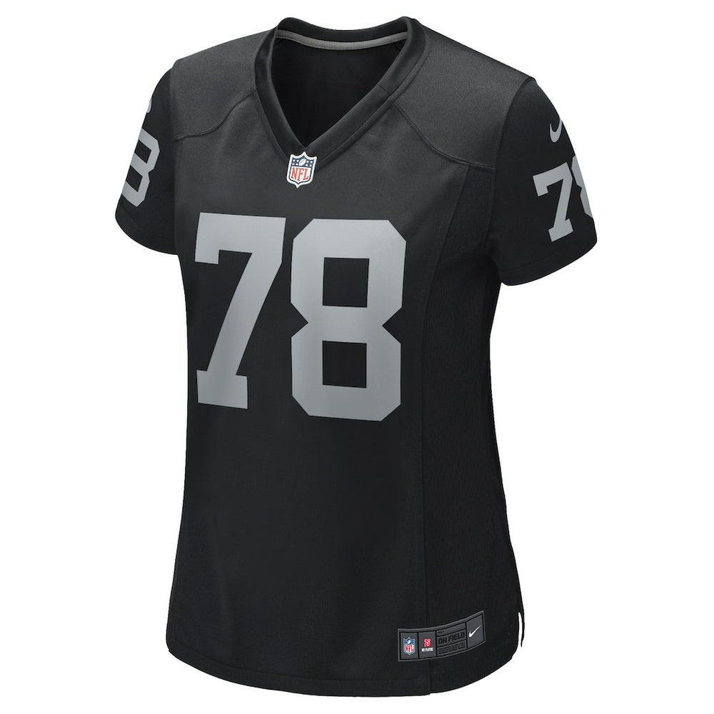 Art Shell Las Vegas Raiders Women's Game Retired Player Jersey Black