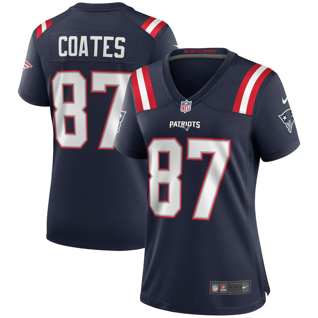 NFL Ben Coates New England Patriots Women's Game Retired Player Jersey - Navy