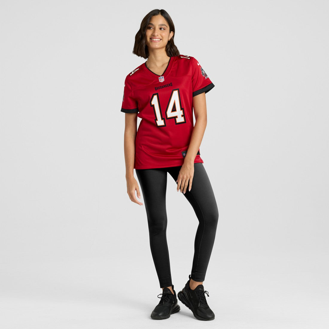 Brad Johnson Tampa Bay Buccaneers Women's Game Retired Player Jersey Red