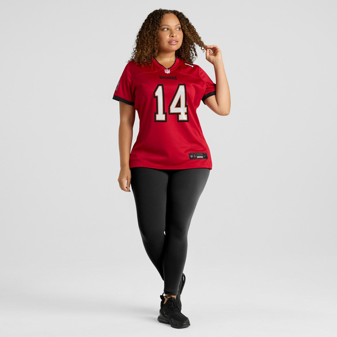 Brad Johnson Tampa Bay Buccaneers Women's Game Retired Player Jersey Red