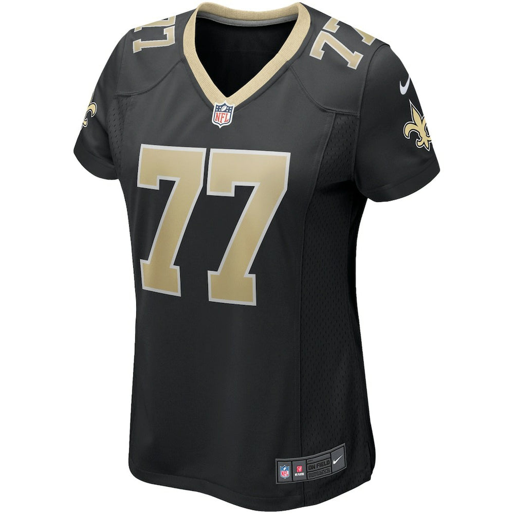 Carl Nicks New Orleans Saints Women's Game Retired Player Jersey Black