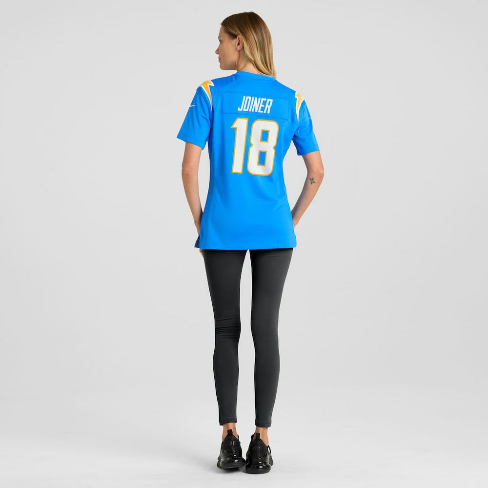 Charlie Joiner Los Angeles Chargers Women's Game Retired Player Jersey Powder Blue