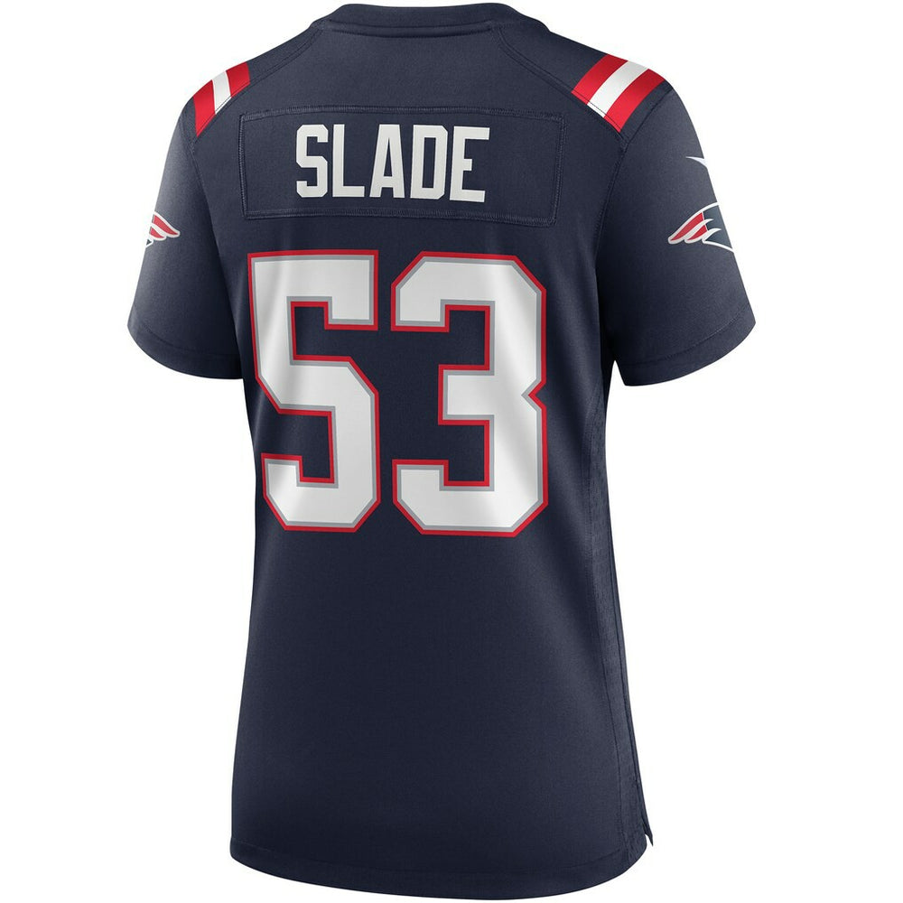 NFL Chris Slade New England Patriots Women's Game Retired Player Jersey - Navy