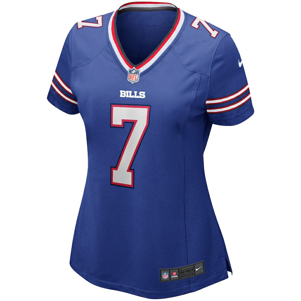 Doug Flutie Buffalo Bills Women's Game Retired Player Jersey Royal