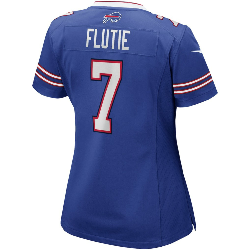 Doug Flutie Buffalo Bills Women's Game Retired Player Jersey Royal