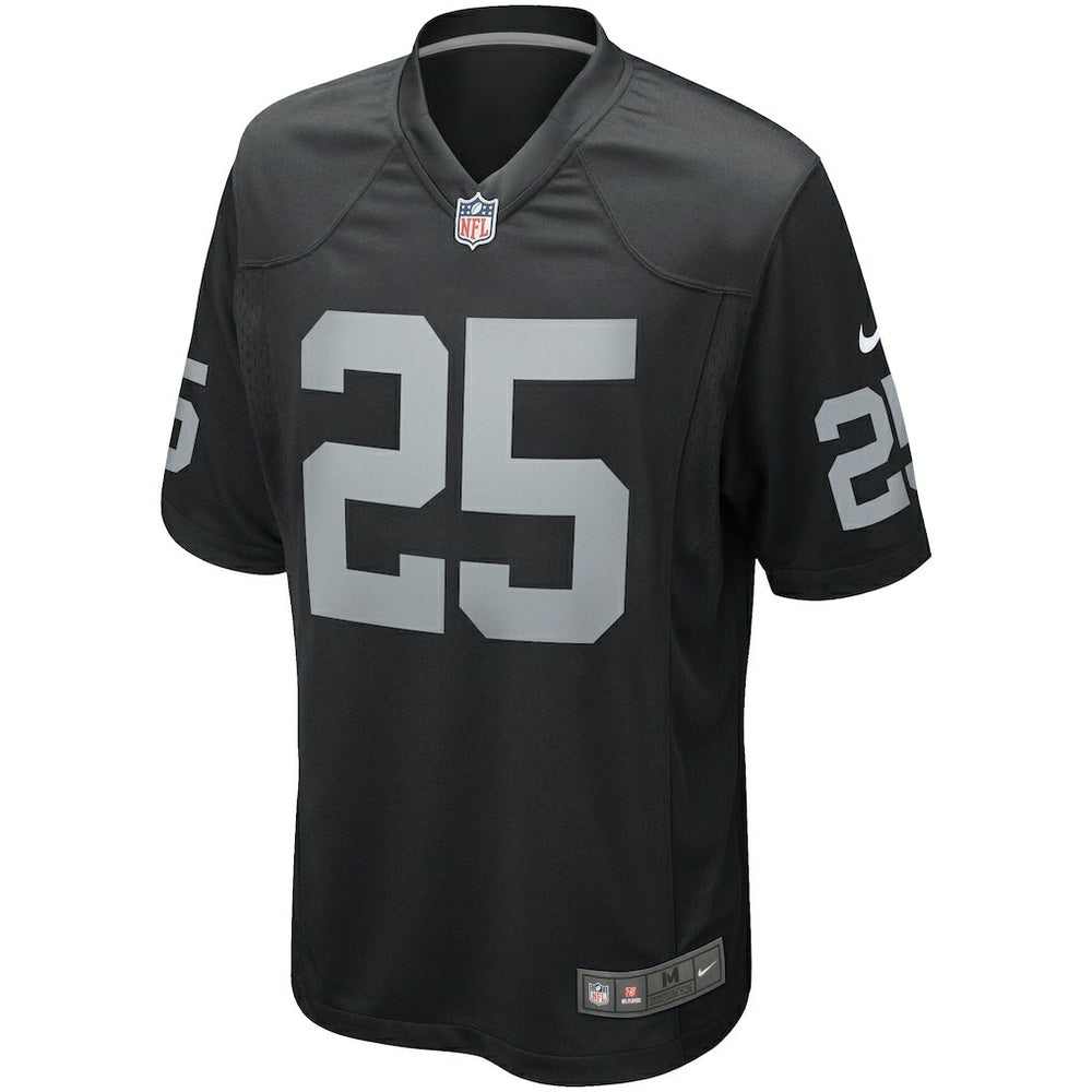 Fred Biletnikoff Las Vegas Raiders Game Retired Player Jersey Black