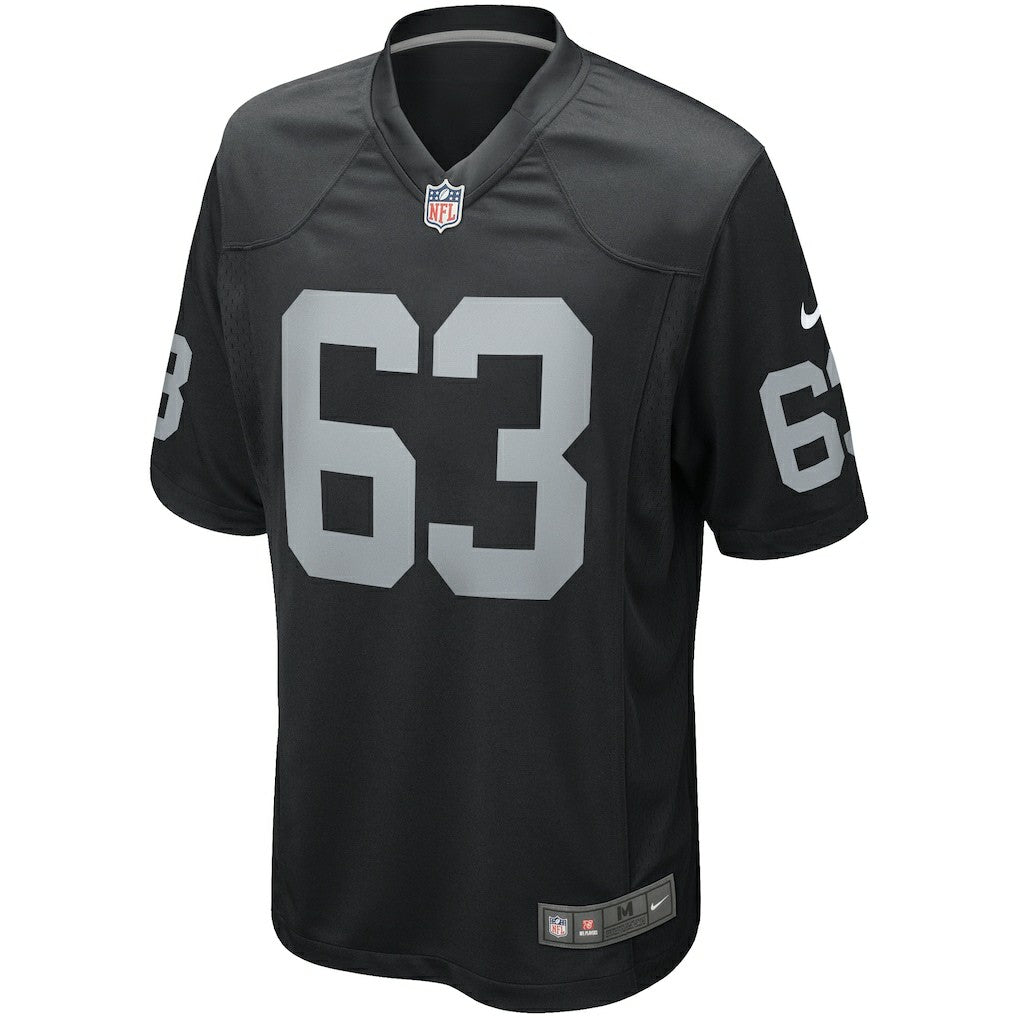 Gene Upshaw Las Vegas Raiders Game Retired Player Jersey Black