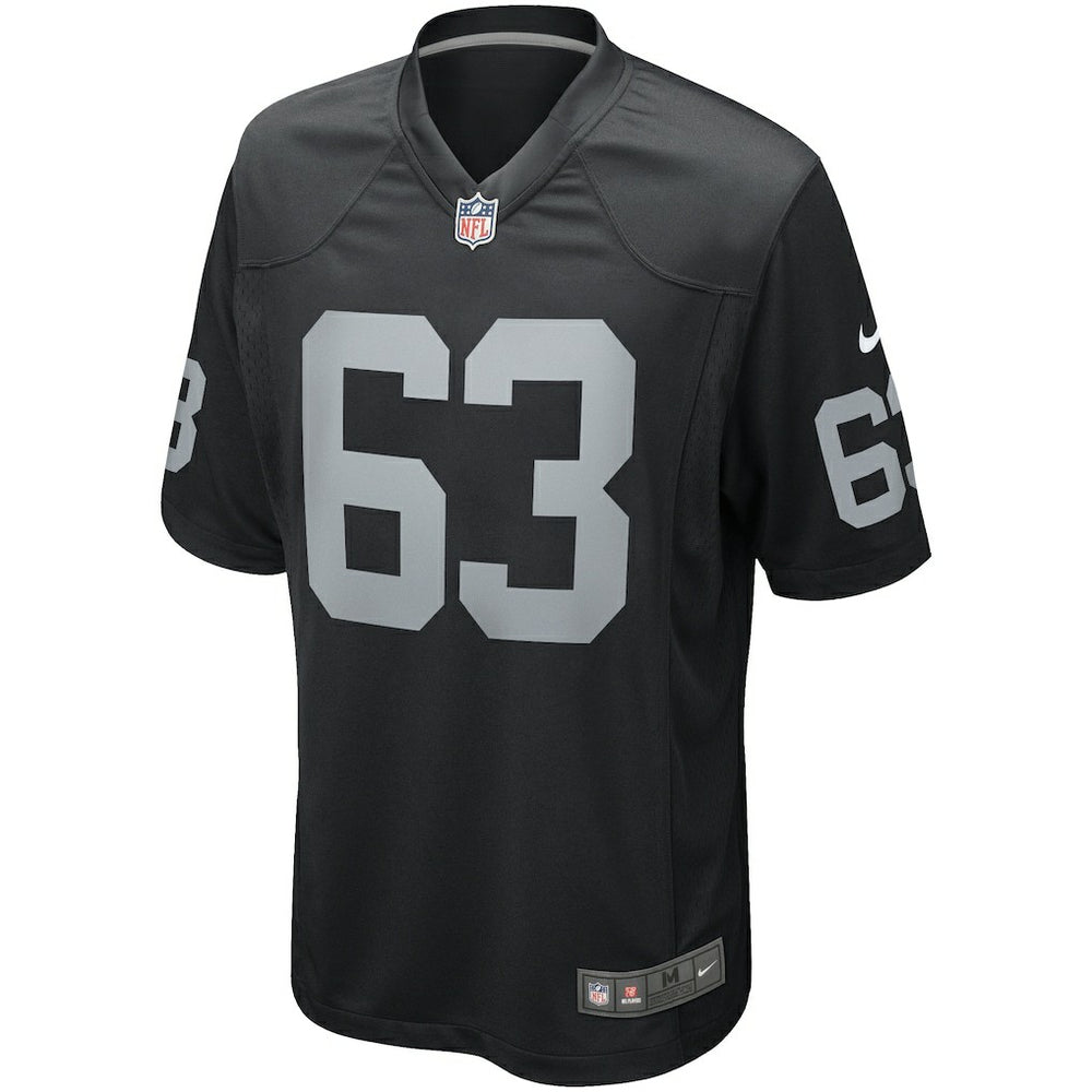 Gene Upshaw Las Vegas Raiders Game Retired Player Jersey Black