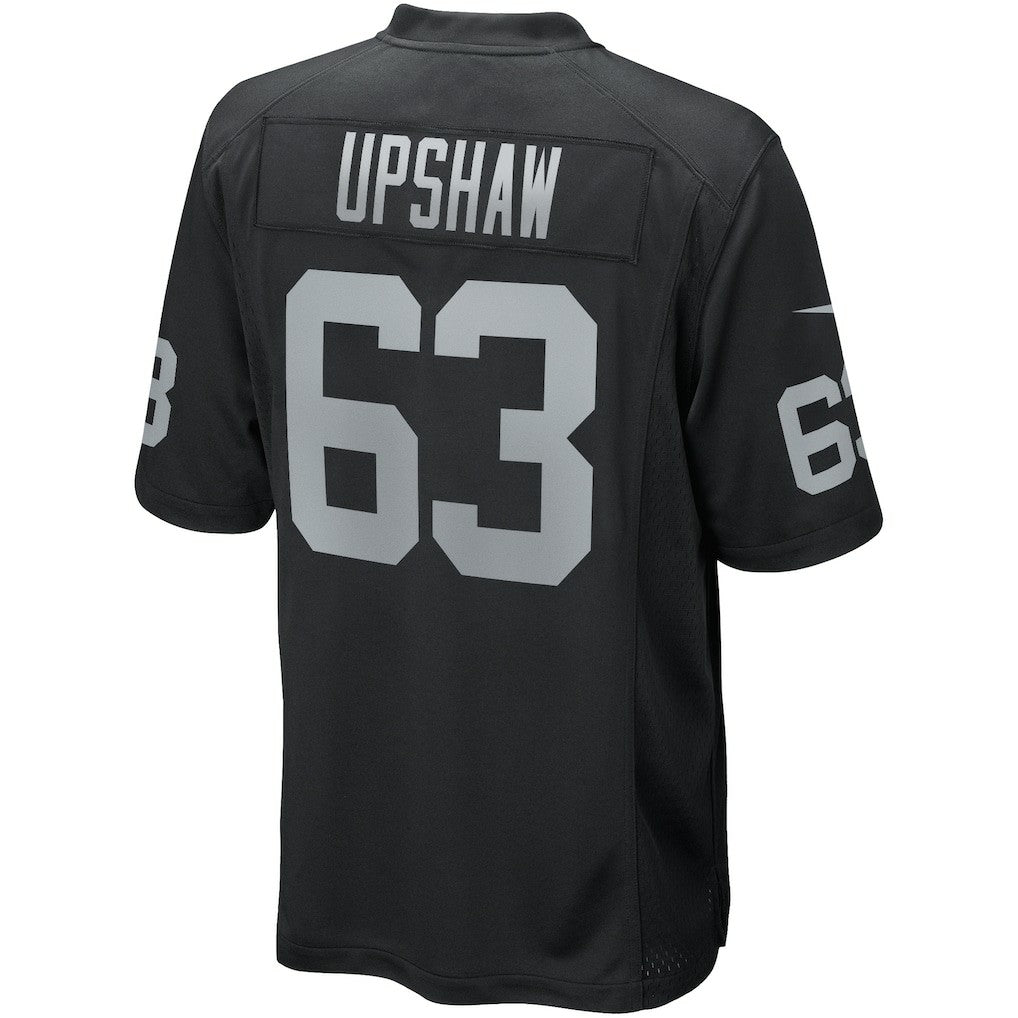 Gene Upshaw Las Vegas Raiders Game Retired Player Jersey Black