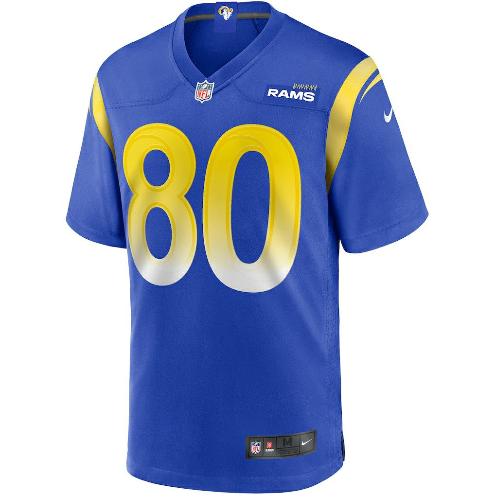 Isaac Bruce Los Angeles Rams Game Retired Player Jersey Royal