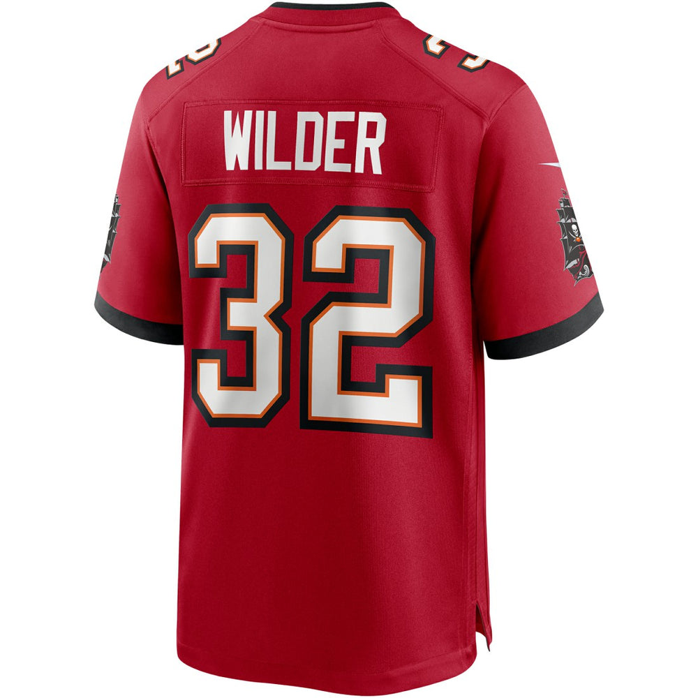 James Wilder Tampa Bay Buccaneers Game Retired Player Jersey Red