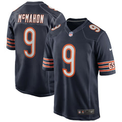 Jim McMahon Chicago Bears Game Retired Player Jersey Navy