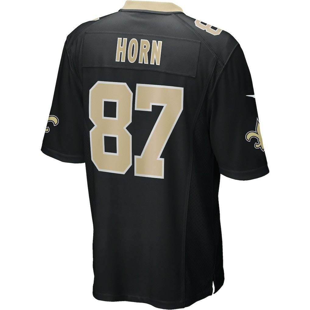 Joe Horn New Orleans Saints Game Retired Player Jersey Black