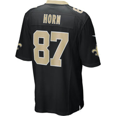 Joe Horn New Orleans Saints Game Retired Player Jersey Black