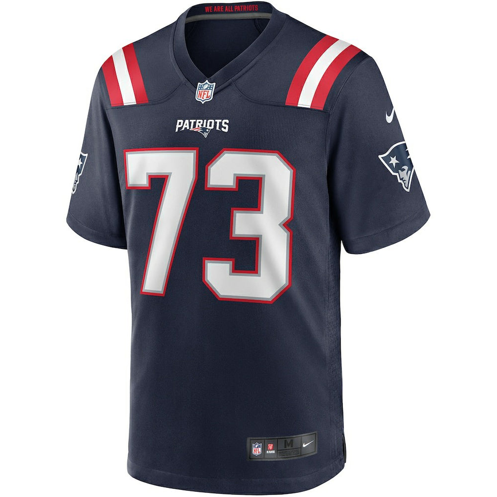 NFL John Hannah New England Patriots Game Retired Player Jersey - Navy
