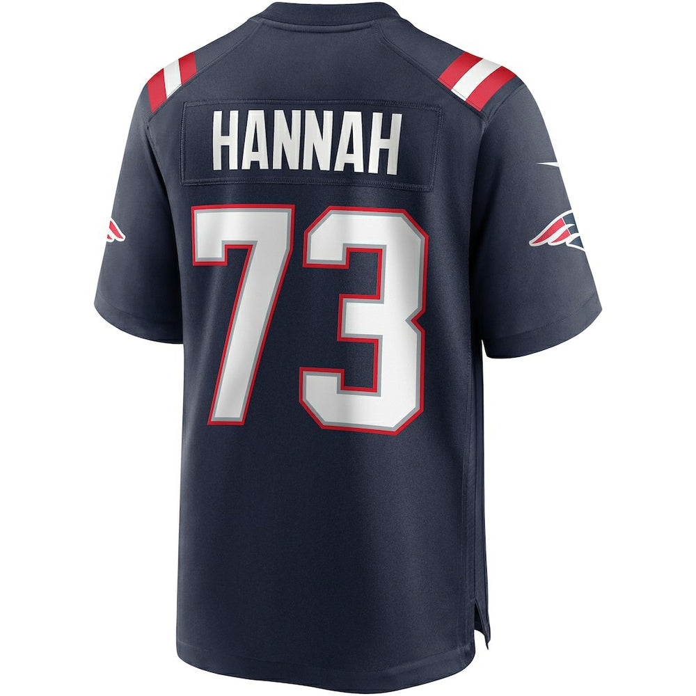 NFL John Hannah New England Patriots Game Retired Player Jersey - Navy