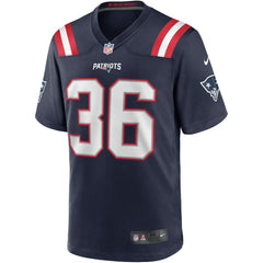 NFL Lawyer Milloy New England Patriots Game Retired Player Jersey - Navy